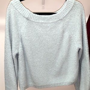 Off the shoulder sweater